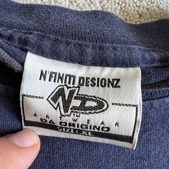 Vintage Atlanta Black Crackers Negro League Baseball T Shirt Sz XL L/S Made USA - Picture 2 of 12